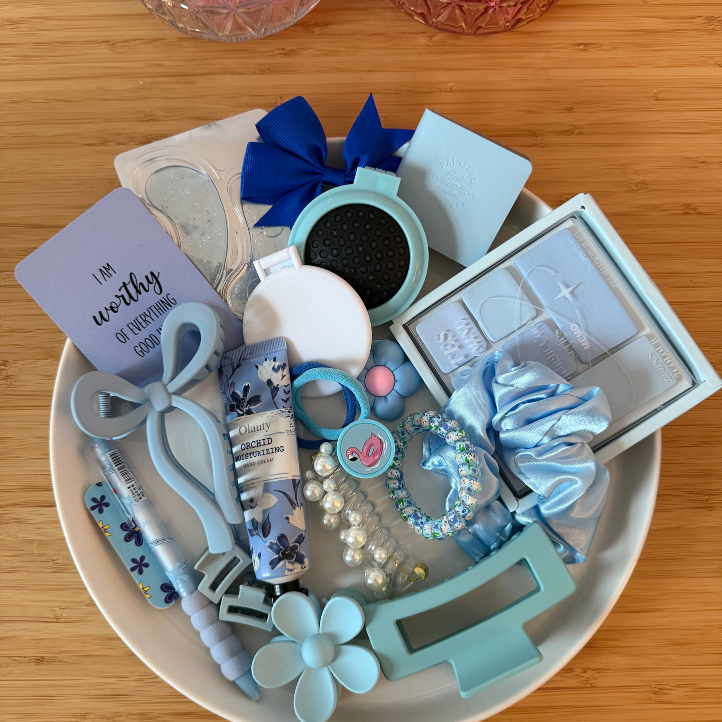 Mystery Selfcare Gifts for Women, Relaxing Spa Gift Basket Set, Unique Gift Ideas for Women, Mother's Day Gifts for Mom Sister Best Friend Wife, Employee Teacher Nurse Appreciation Gifts