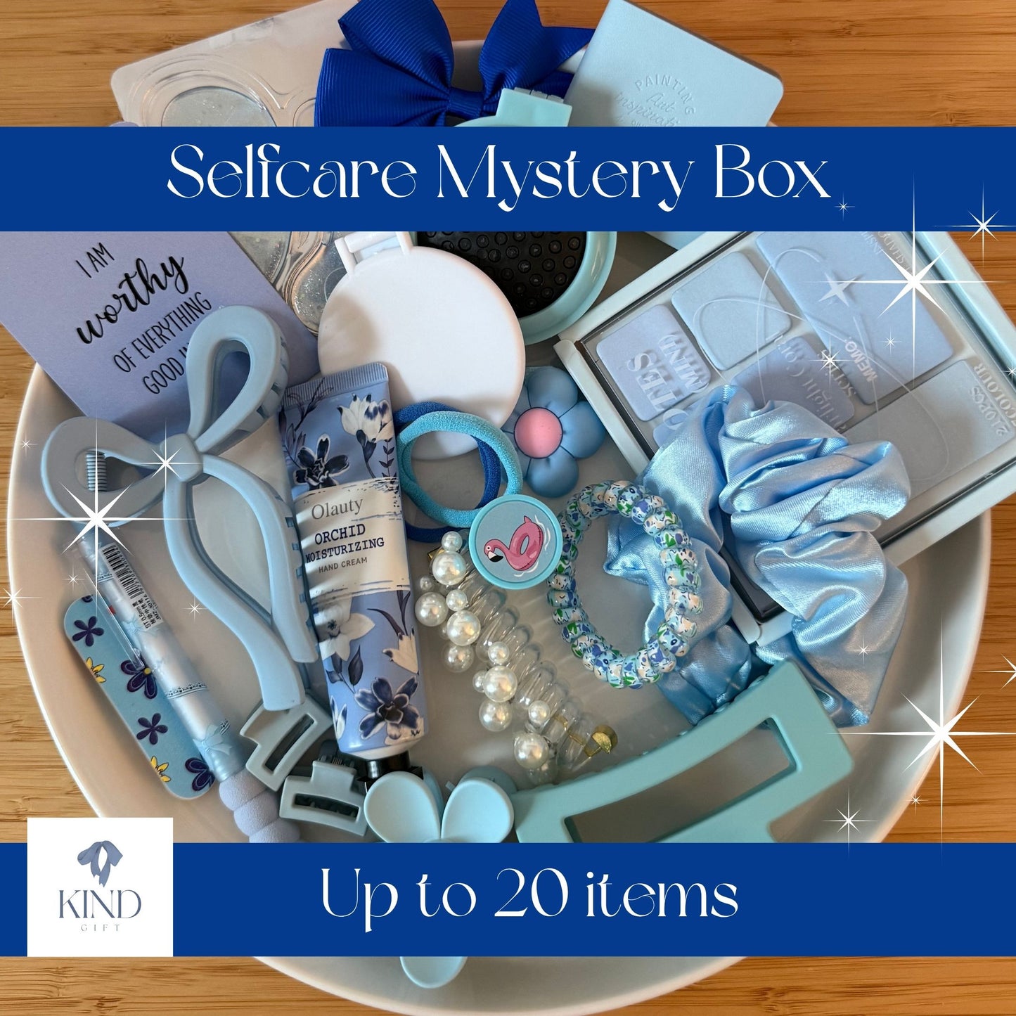Mystery Selfcare Gifts for Women, Relaxing Spa Gift Basket Set, Unique Gift Ideas for Women, Mother's Day Gifts for Mom Sister Best Friend Wife, Employee Teacher Nurse Appreciation Gifts